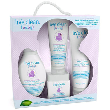 Live Clean Baby Soothing Relief Starter Gift Set